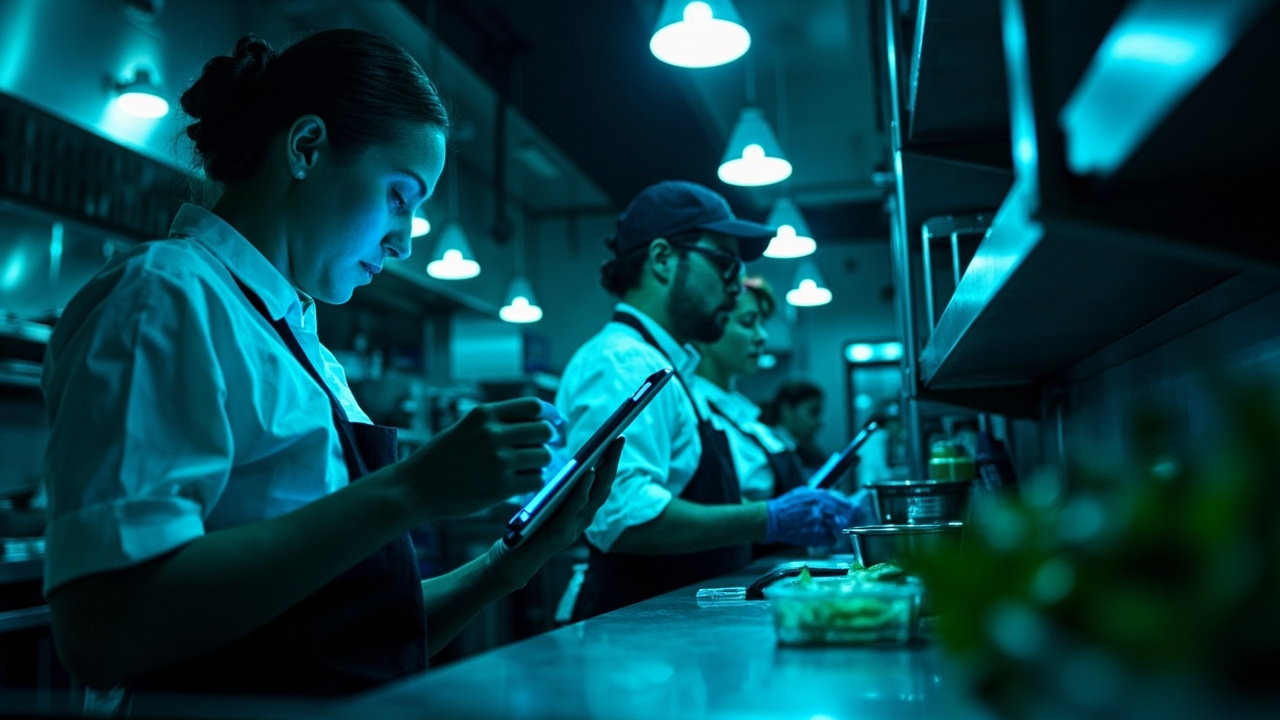 Ferramentas e controles inteligentes para o turno da noite